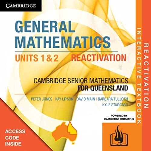 CSM QLD General Mathematics Units 1 and 2 Reactivation (Card) (Essential Mathematics)