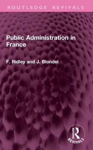 Public Administration in France