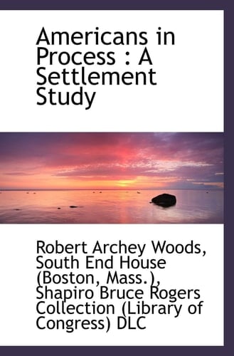 Americans in Process : A Settlement Study