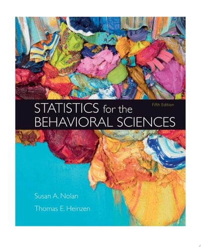 Statistics for the Behavioral Sciences