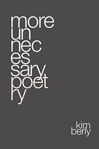 Moreunnecessary Poetry