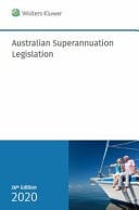Australian Superannuation Legislation 2020