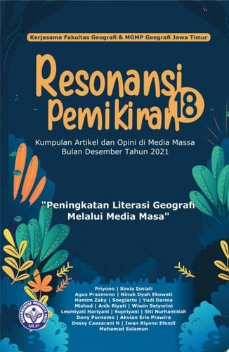 Resonansi Pemikiran ke-18: Peningkatan Literasi Goegrafi melalui Media Massa Kumpulan Artikel dan Opini di Media Massa Desember 2021