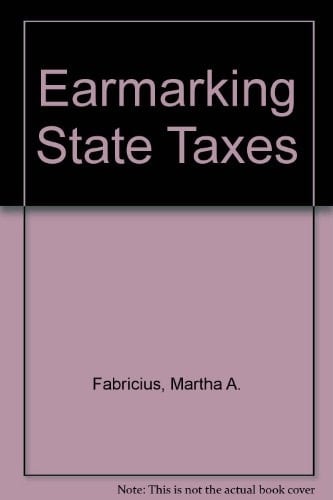 Earmarking State Taxes