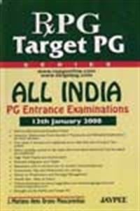 Rxpg 2008 Target PG All India PG Entrance Examinations 13th Jan 2008