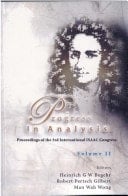 Progress in analysis