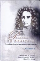 Progress in Analysis Proceedings of the 3rd ISAAC Congress, Berlin, Germany, 20-25 August 2001