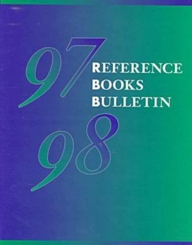 Reference Books Bulletin, 1997-1998