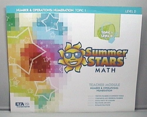Summer Stars Math Teacher Module, Number & Operations: Numeration, Topic 1, Level D, Grade 3