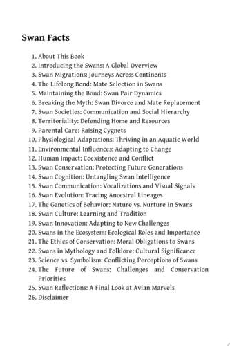 Swan Facts