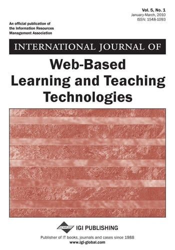 International Journal of Web-Based Learning and Teaching Technologies, Issue 1