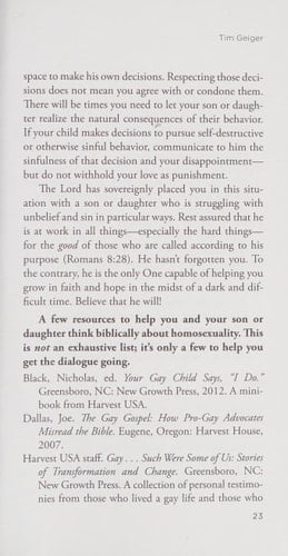 Your Child Says, I'm Gay