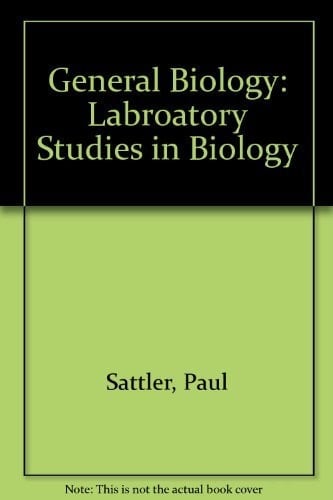 General Biology Laboratory Studies in Biology