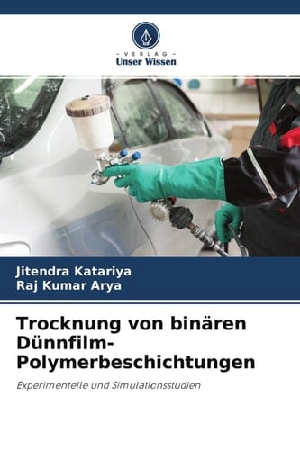 Trocknung von binären Dünnfilm-Polymerbeschichtungen