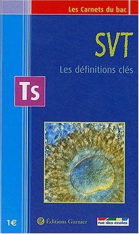 SVT Tle S Les définitions clés