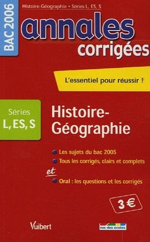 Histoire-Géographie Education civique Bac L, S, ES