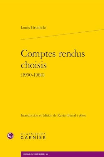 Comptes rendus choisis 1950-1980