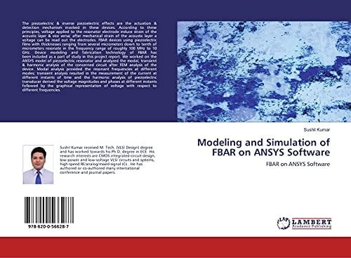 Modeling and Simulation of FBAR on ANSYS Software: FBAR on ANSYS Software