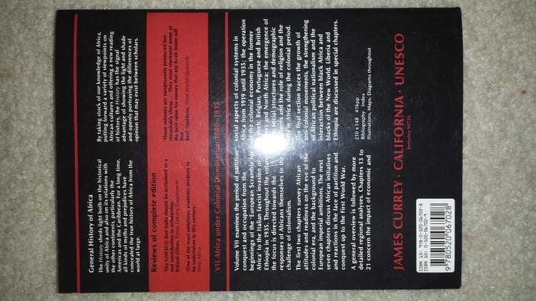 Africa Under Colonial Domination, 1880-1935