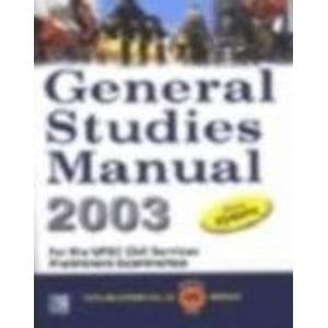 General Studies Manual 2003