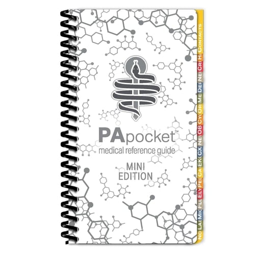 PApocket Physician Assistant Mini Edition Medical PA Mini Edition