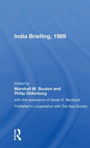 India Briefing, 1989