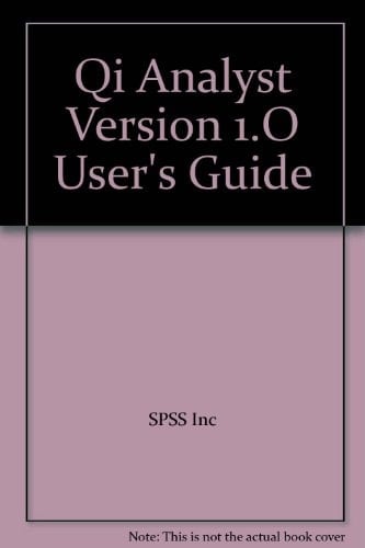 Qi Analyst Version 1.O User's Guide