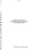 Lesson Plans for the Infant and Toddler A Sequential Oral Communications Program for Clinicians and Teachers