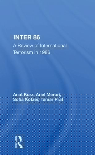 Inter 86 A Review of International Terrorism in 1986