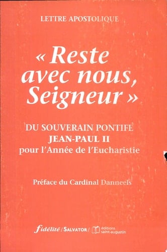"Reste avec nous, Seigneur"