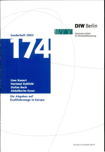 Die Abgaben auf Kraftfahrzeuge in Europa