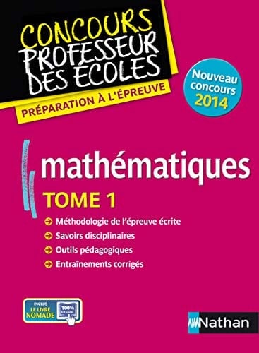 Mathématiques nouveau concours 2014