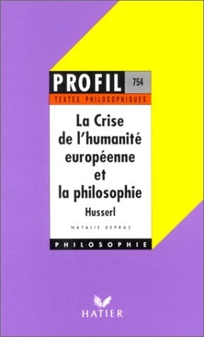 La crise de l'humanité européenne et la philosophie (1935)