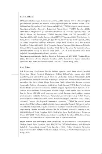 Türkiye Komünist Partisi’nin Bölünmesi 1928 – 1932 Komintern Dönemi TKP Tarihi - 3