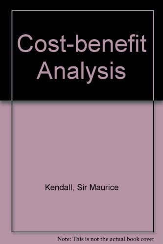 Cost-benefit Analysis ; Papers Presented at the Symposium