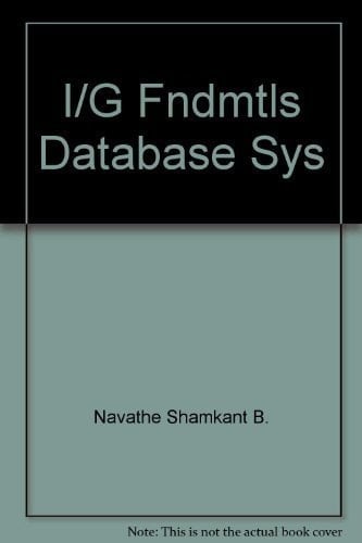 Instructor's guide for fundamentals of database systems
