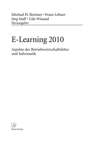 E-Learning 2010