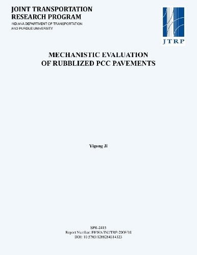 Mechanistic Evaluation of Rubblized PCC Pavements