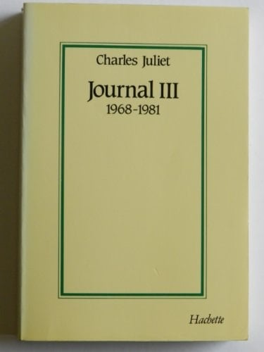 Journal Tome 3, 1968-1981
