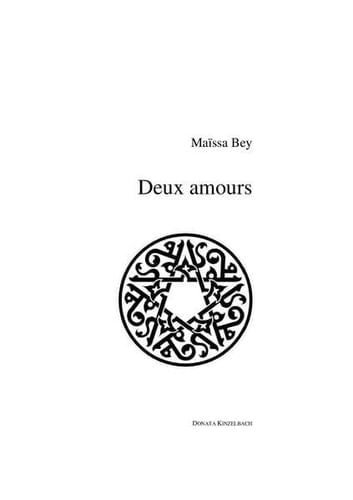 Maïssa Bey, Deux amours - Livre du maître par Norbert Becker