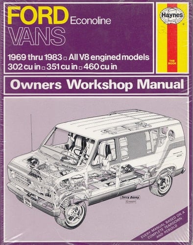 Ford Econoline Owners Workshop Manual