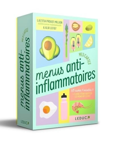Mes cartes menus anti-inflammatoires