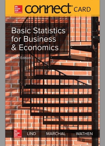 Connect Access Card for Basic Statistics for Business and Economics
