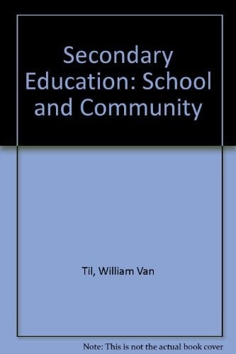 Secondary education: School and community