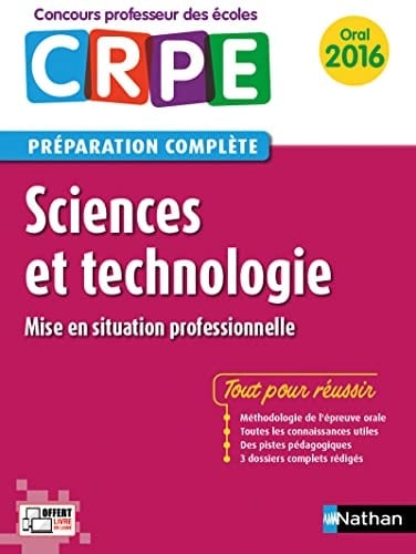 Sciences et technologie 2016