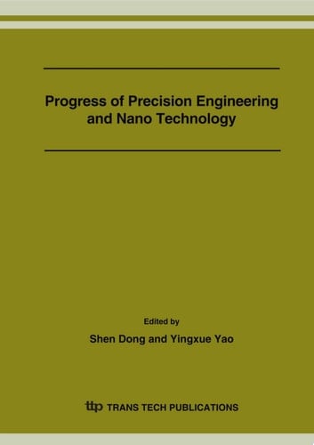 Progress of Precision Engineering and Nano Technology