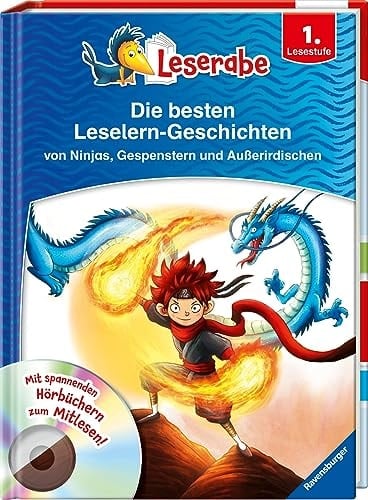 Die besten Leselern-Geschichten von Ninjas, Gespenstern und Außerirdischen CD. ...