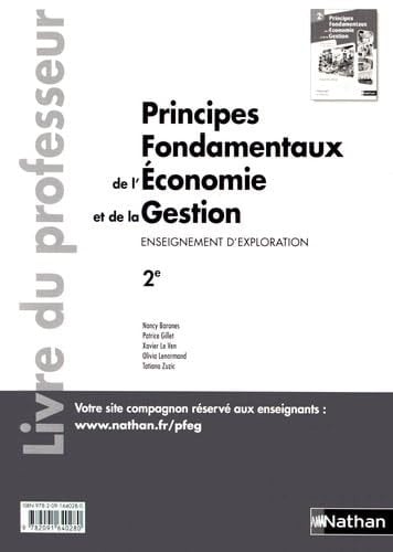 Principes fondamentaux de l'économie et de la gestion 2e