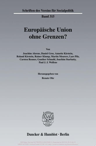 Europäische Union ohne Grenzen?