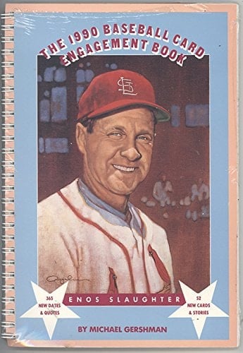 Baseball Card Engagement Book, 1990
